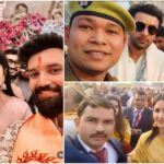 "Bollywood's elite, Ranbir Kapoor-Alia Bhatt and Katrina Kaif-Vicky Kaushal, spread joy at Ram Mandir, charming fans with spontaneous and heartfelt selfies."