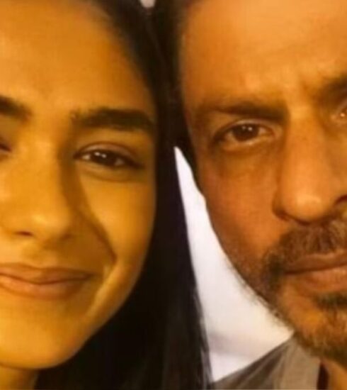 "In an exclusive interview, Mrunal Thakur shares insights on why she associates the 'Queen of Romance' title with Bollywood icon Shah Rukh Khan, adding a unique twist to her cinematic journey."