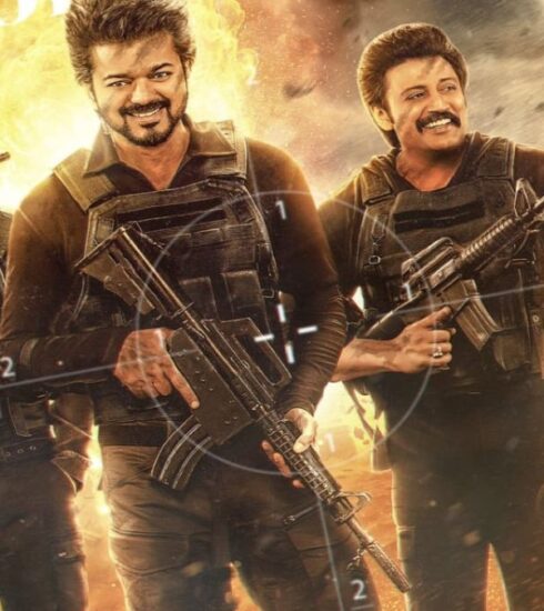 "Delve into the world of Thalapathy Vijay as Venkat Prabhu unveils the lethal team in the third poster of their upcoming film, promising a cinematic spectacle of action and intrigue."