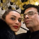 Delve into Karan Johar's chic New Year celebration with Rani Mukerji, where he not only shares a stylish selfie but also opens up about dealing with trolls and his key learnings from 2023.