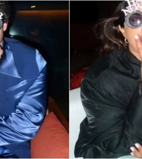 "Step into the glitzy New Year celebration as Priyanka Chopra and Nick Jonas don 'Happy New Year' glasses, surrounded by family and love in Cabo 2024."