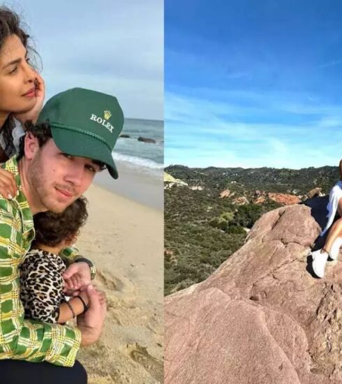 "Dive into Priyanka Chopra's sun-soaked stroll at Topanga Canyon, as charming pictures showcase the actress and daughter Malti Marie basking in the warmth of their delightful day."