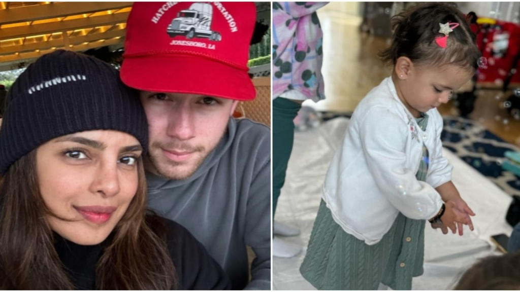 "Delve into Priyanka Chopra's recent snapshots capturing the warmth of family life. From precious moments with daughter Malti to shared laughter with hubby Nick Jonas, the actress invites us into her world of joy and love."
