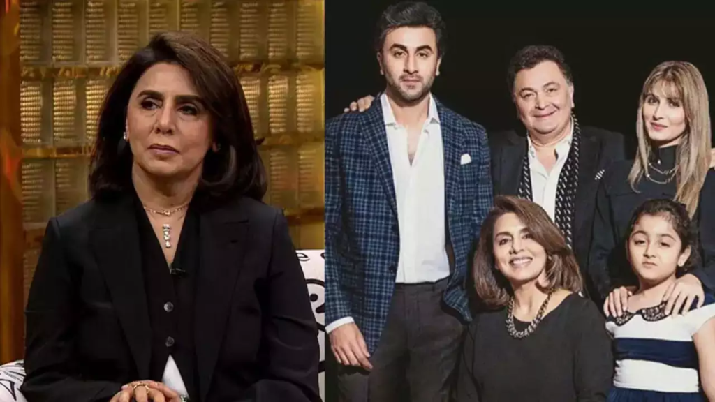 Neetu Kapoor shares intimate details on Koffee with Karan 8, exposing Rishi Kapoor's strict love and her untouched party days. 
