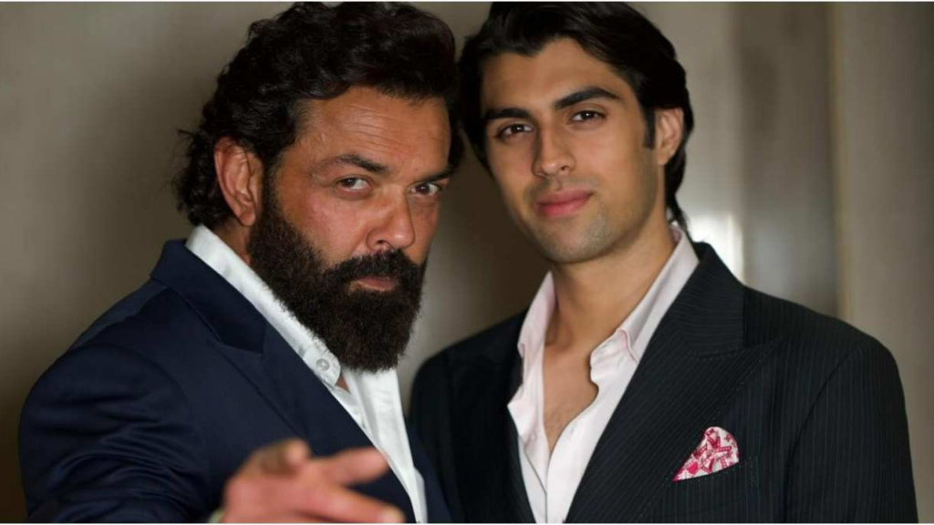 "Bobby Deol shares captivating photos with son Aryaman on Instagram, setting the internet abuzz with admiration. Preity Zinta joins the fans in celebrating the stylish duo."
