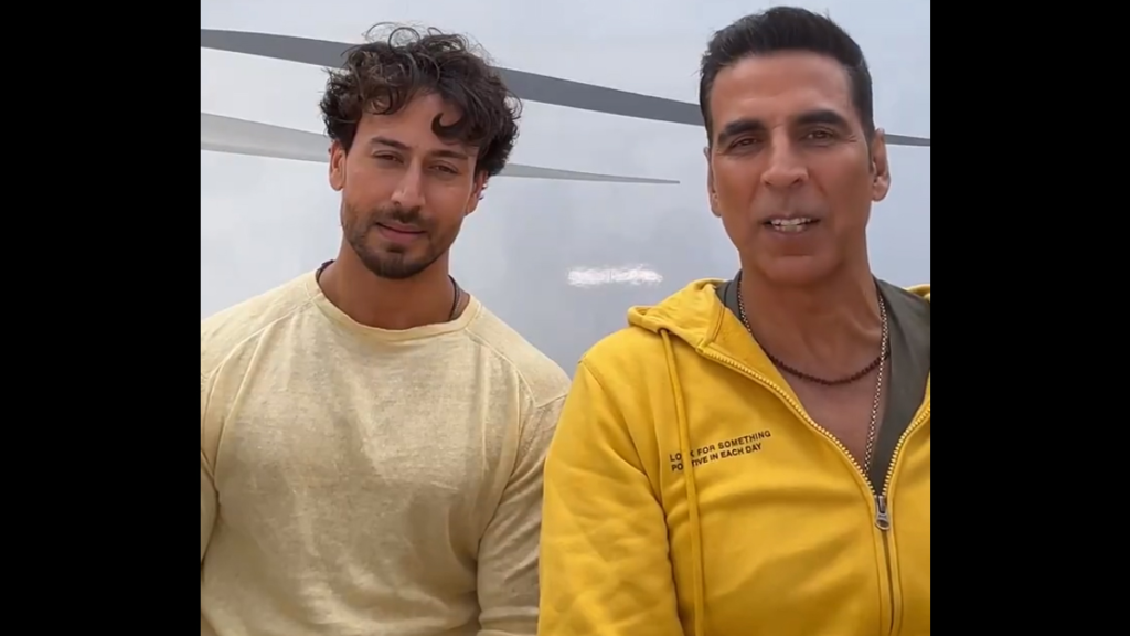 "Dive into the anticipation as Akshay Kumar and Tiger Shroff convey their heartfelt message to fans before the Pran Pratishtha ceremony. Exclusive insights and surprises await in this special pre-event video!"
