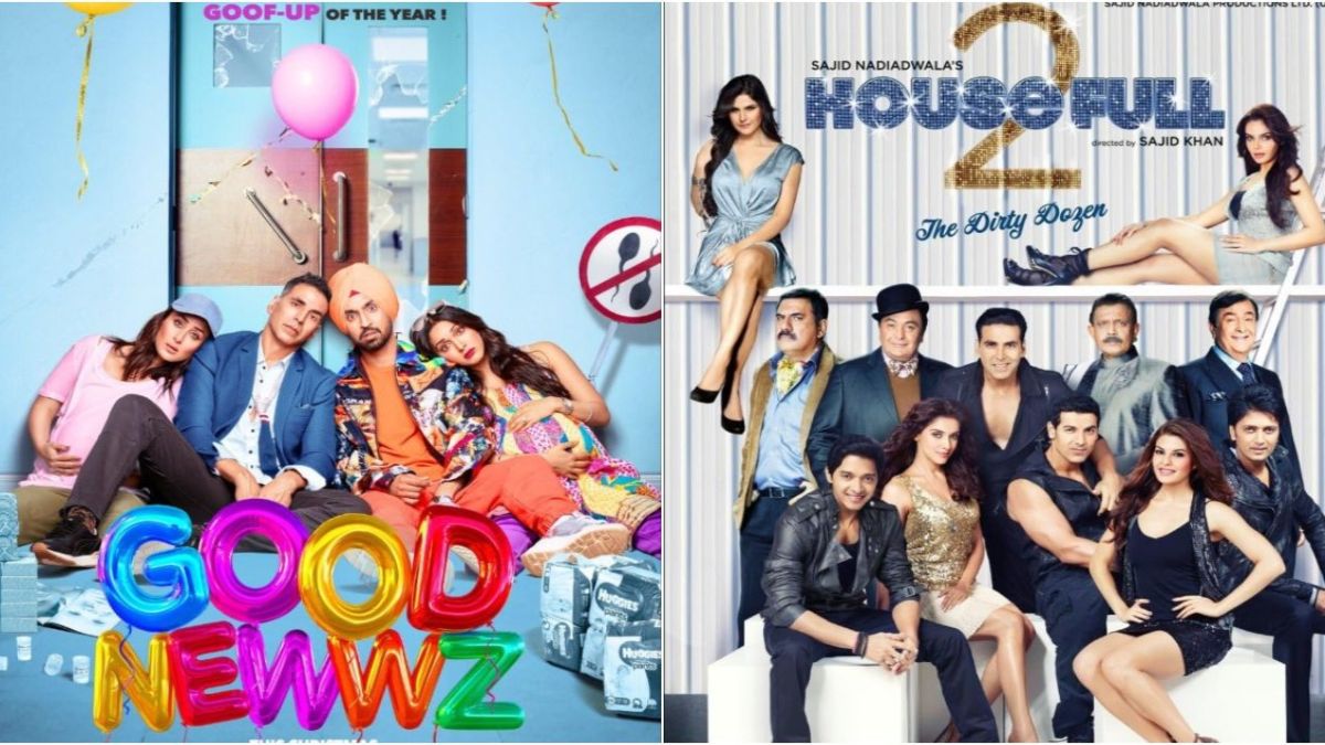 "Embark on a comedy journey with Akshay Kumar's top-notch performances in films like 'Good Newwz' and 'Housefull 2.' Get ready for a laughter-packed ride through Bollywood's finest humor-filled moments."