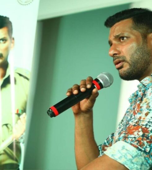 "In a bold stand, actor Vishal lends his support to Trisha Krishnan, condemning AV Raju's derogatory remarks. Explore the industry's push for accountability and unity in the face of offensive comments."