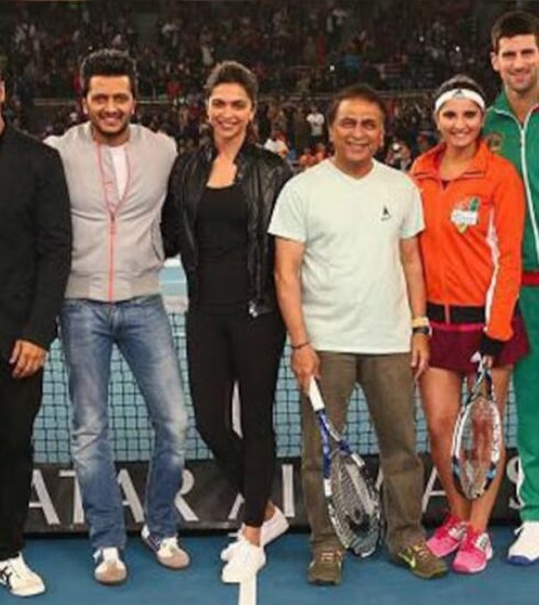 "Step into the past with exclusive glimpses of the epic tennis showdown between Deepika Padukone and Roger Federer. A unique blend of glamour and athleticism that left fans in awe."