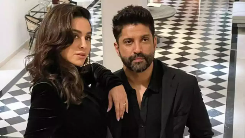 "In a candid moment, Farhan Akhtar responds to Shibani Dandekar's anniversary concerns. The celebrity couple's dynamics take center stage as the husband's reaction unfolds."