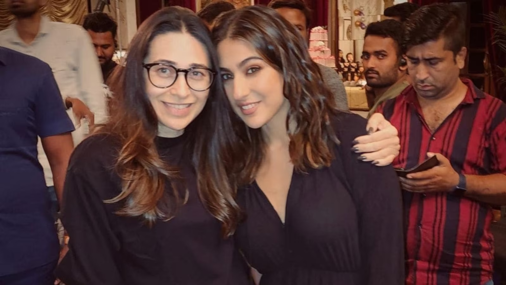 "Prepare for a suspenseful journey as 'Murder Mubarak' unveils its teaser, teasing audiences with the captivating presence of Karisma Kapoor and Sara Ali Khan, promising a riveting whodunit experience."
