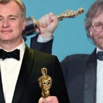 "Christopher Nolan's cinematic genius is finally recognized at the Academy Awards 2024, as he clinches his first-ever Oscar for Best Director with the mesmerizing 'Oppenheimer.' Dive into the celebration of a long-awaited triumph in the world of filmmaking."