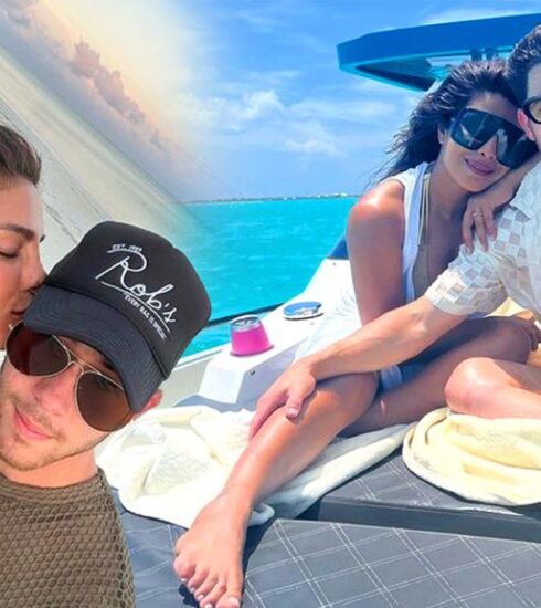 Priyanka Chopra and Nick Jonas dazzled as they explored Dubai's nightlife, sharing sweet moments with their pet, Malti Marie, on their side.