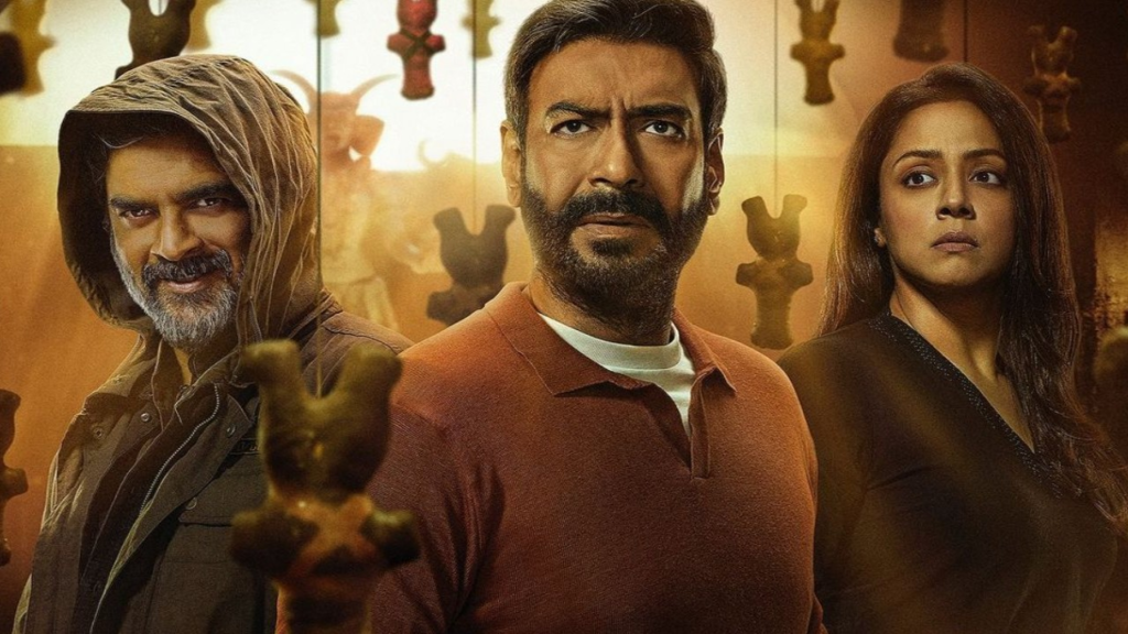 "Experience the eerie brilliance of 'Shaitaan' as R Madhavan delves into the psyche of a psycho in this gripping supernatural-thriller led by Ajay Devgn. Our review uncovers the mind-boggling twists that make this film a must-watch for thriller enthusiasts."





