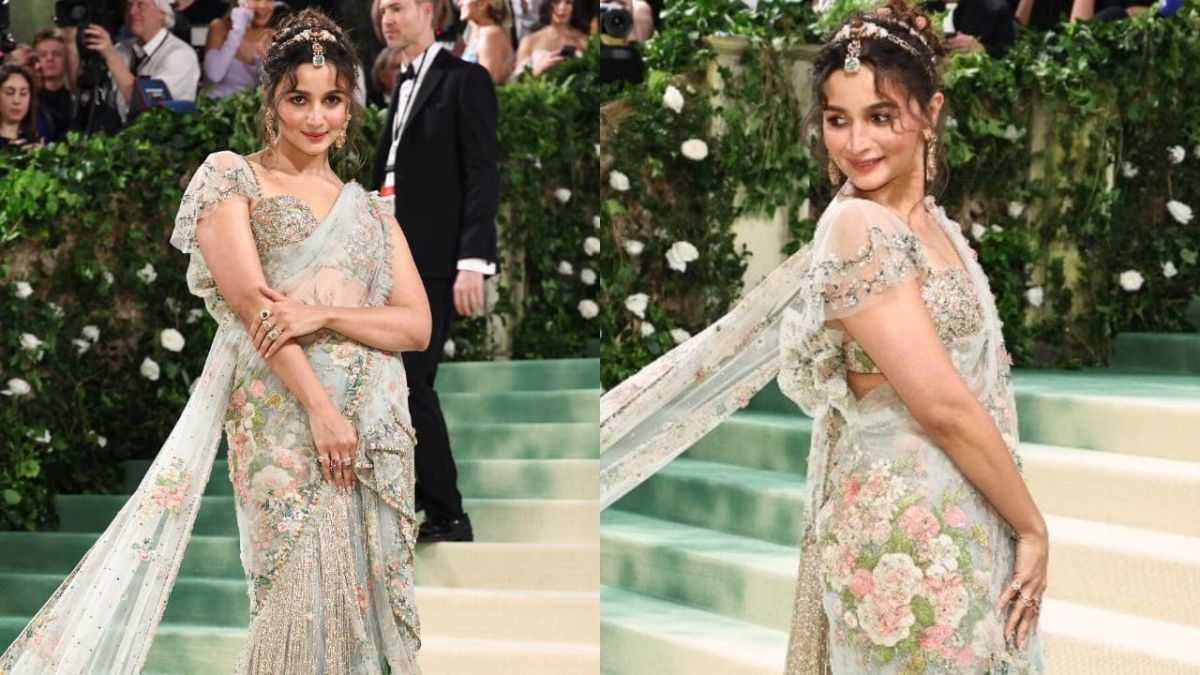 In this fashion face-off, we dissect Alia Bhatt's and Deepika Padukone's stunning appearances at the Met Gala, both adorned in Sabyasachi's iconic floral saree. Which Bollywood diva do you think slayed the look?