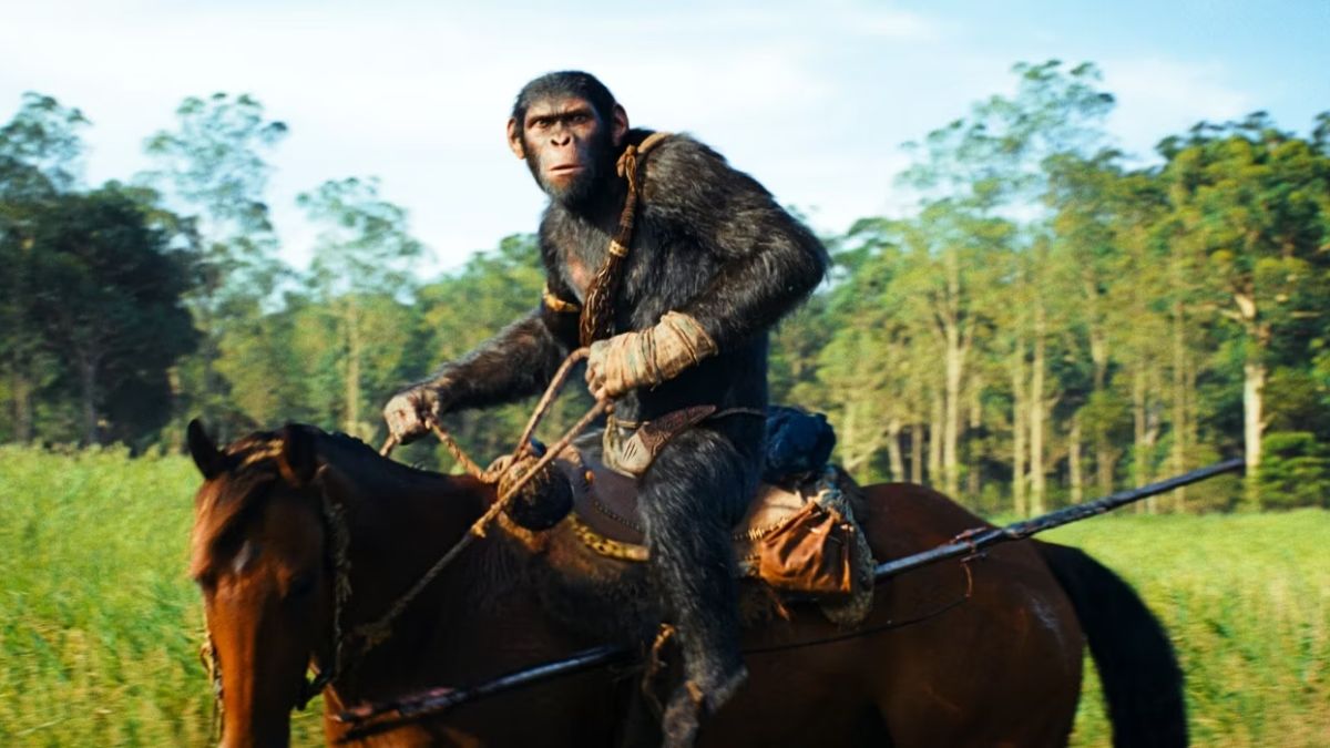 "Kingdom of the Planet of the Apes continues its box office dominance, surpassing $100 million domestically and $200 million globally in just its second weekend. Directed by Wes Ball, the film has received critical acclaim for its stunning visuals and engaging storyline, contributing to its strong performance worldwide."