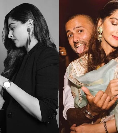 Sonam Kapoor and Anand Ahuja celebrate their wedding anniversary with a series of intimate snapshots, showcasing their love and the presence of their adorable baby Vayu.