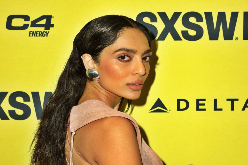 Sobhita Dhulipala wowed onlookers at Mumbai airport with her chic black gown as she set off for her debut at the Cannes Film Festival 2024. The actress, known for her roles in "The Night Manager" and "Made in Heaven," is also making her Hollywood debut in "Monkey Man" this year.






