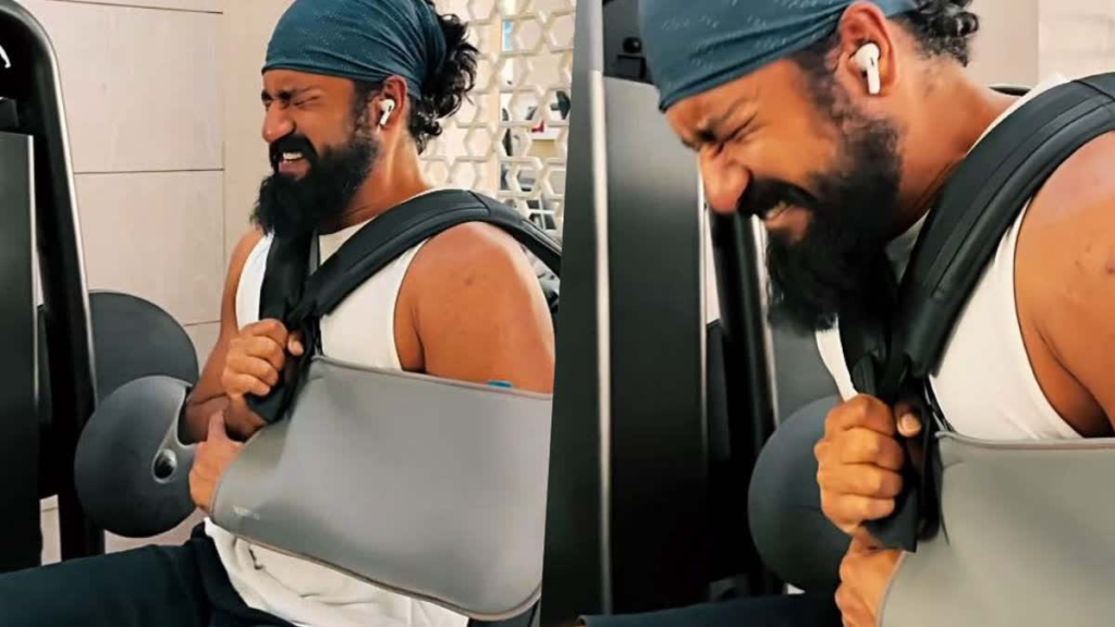 Bollywood star Vicky Kaushal sets the internet ablaze with his latest gym video, grooving to a high-energy Punjabi track. His infectious dance moves and love for Punjabi music make it the perfect weekend motivation. Watch the video and get inspired by Vicky's vibrant personality and spirited workout routine.

