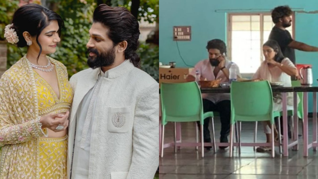 In a heartwarming display of simplicity, superstar Allu Arjun and his wife Sneha Reddy were spotted enjoying lunch at a local non-AC hotel. Their humble dining experience has gone viral, with fans praising their down-to-earth nature and approachability. The couple's gesture has resonated widely, showcasing their genuine connection with everyday life and winning hearts across social media.
