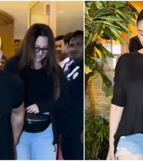 Sonakshi Sinha and Zaheer Iqbal marked their one-month wedding anniversary with a charming dinner date, accompanied by friend Aditi Rao Hydari. The couple's celebration was both intimate and elegant, highlighting their joy and shared moments.