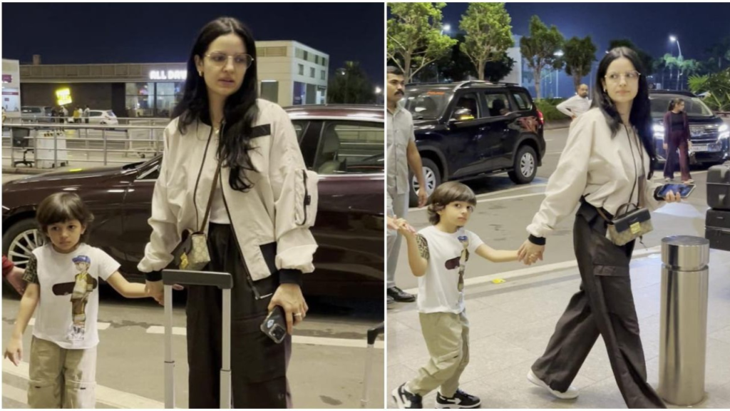 Natasa Stankovic has been spotted heading for a vacation with her son, Agastya, amid swirling rumors of separation from Hardik Pandya. The duo was seen enjoying some quality time together, fueling speculation about their relationship status.
