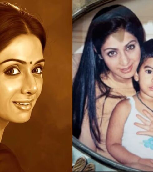 On Sridevi's birth anniversary, Khushi Kapoor shares a nostalgic childhood photo with her late mother and sister Janhvi Kapoor, expressing deep affection and loss.