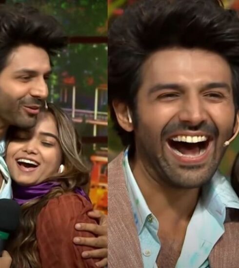 "Bigg Boss OTT 2 star Manisha Rani had a playful exchange with Bollywood actor Kartik Aaryan on 'The Kapil Sharma Show.' Watch the flirty moment and highlights from the episode."