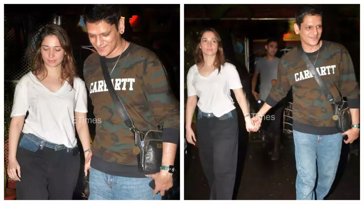 In a heartwarming display of affection, Tamannaah Bhatia and Vijay Varma were spotted walking hand-in-hand, exuding romance and charm. Their loving interaction has captured the attention of fans, highlighting their chemistry and deep connection.