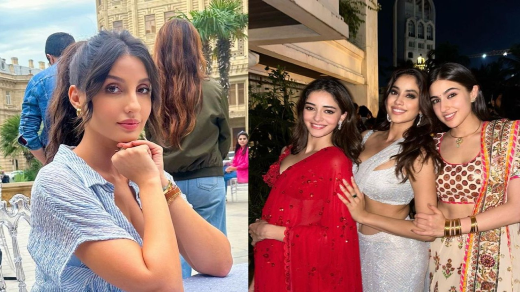 In a recent interview, Nora Fatehi opened up about her unique fashion sense, stating she can't dress like Janhvi Kapoor, Sara Ali Khan, or Ananya Panday due to her distinct style preferences and personal conflicts in fashion choices.
