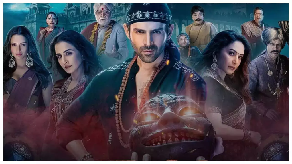 "Kartik Aaryan’s 'Bhool Bhulaiyaa 3' achieves a monumental feat at the worldwide box office, surpassing the Rs 300 crore mark and solidifying its place in Indian cinema history."






