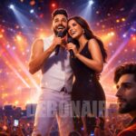 AP Dhillon Tara Sutaria concert