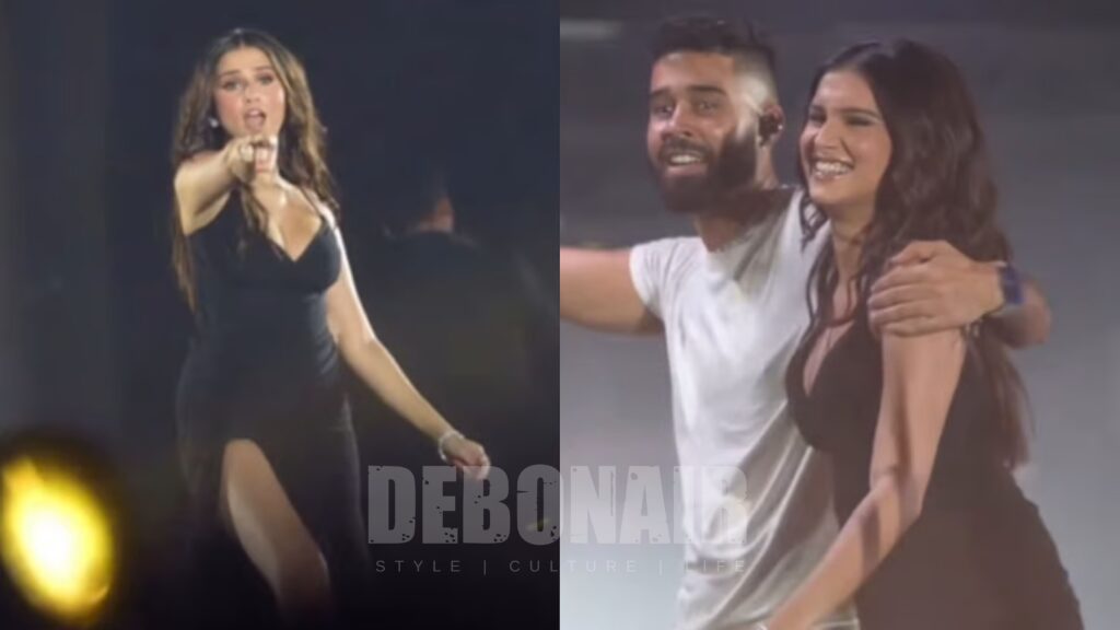 AP Dhillon Tara Sutaria concert