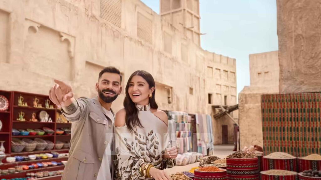 Anushka Sharma Virat Kohli Dubai ad