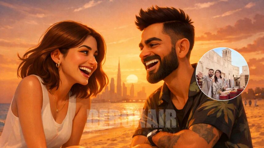 Anushka Sharma Virat Kohli Dubai Ad