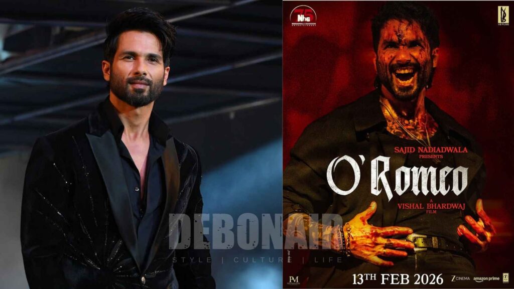 Shahid Kapoor, O'Romeo first look