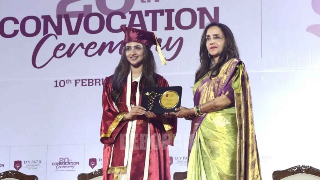 Sreeleela Graduation