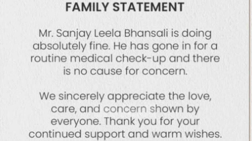 Sanjay Leela Bhansali