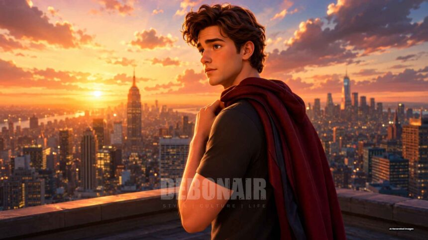 tom holland as a spider man